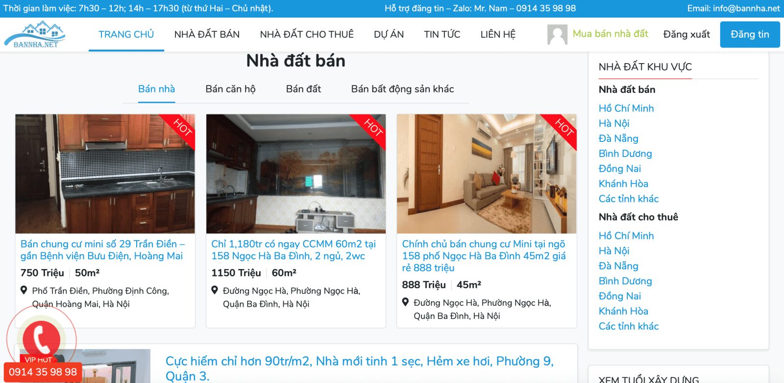 Các trang web mua bán nhà đất uy tín Các trang web mua bán nhà đất uy tín