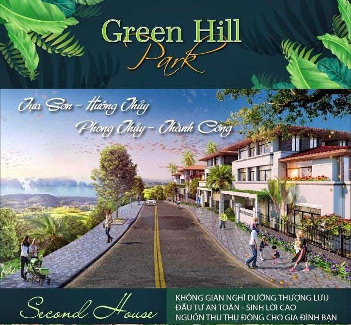 Phối cảnh dự án Green Hill Park tại Khánh Vĩnh, Khánh Hòa