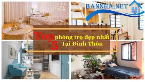 Top 5 phòng trọ đẹp nhất tại Đình Thôn: Lựa chọn hoàn hảo cho cuộc sống tiện nghi