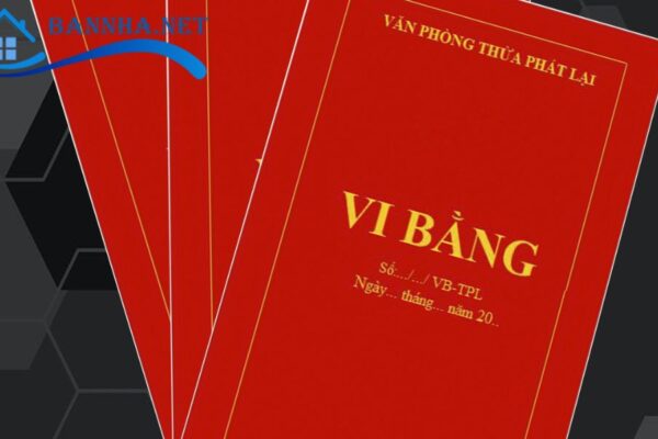 Rủi ro khi mua bán nhà đất bằng vi bằng
